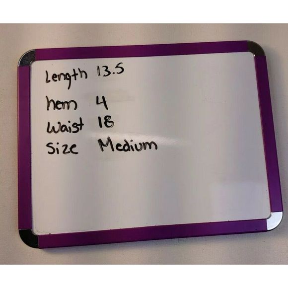 Vtg Jean Shorts Denim Dark Wash‎ Blue Medium USA Deva Cottage Industry H13 - Picture 5 of 5